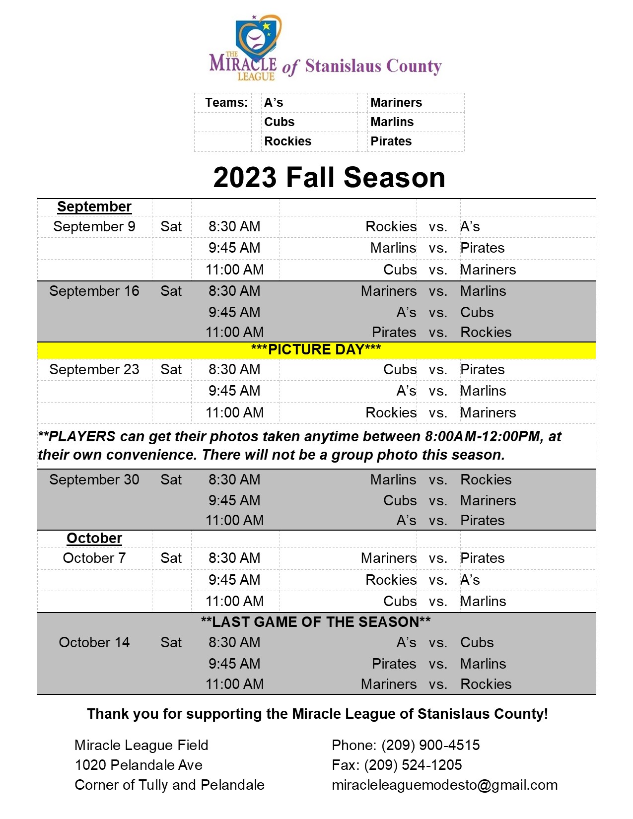 Marlins release full 2023 season schedule
